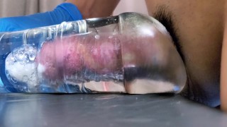 Huge Creampie, Crystal Pussy, Moaning, 大量射精进入阴道, 呻吟声