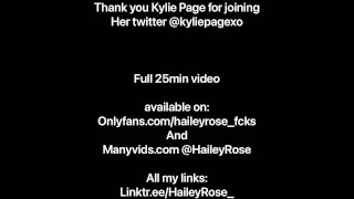 Kylie Page Fucks Amateur Couple POV and Swallows